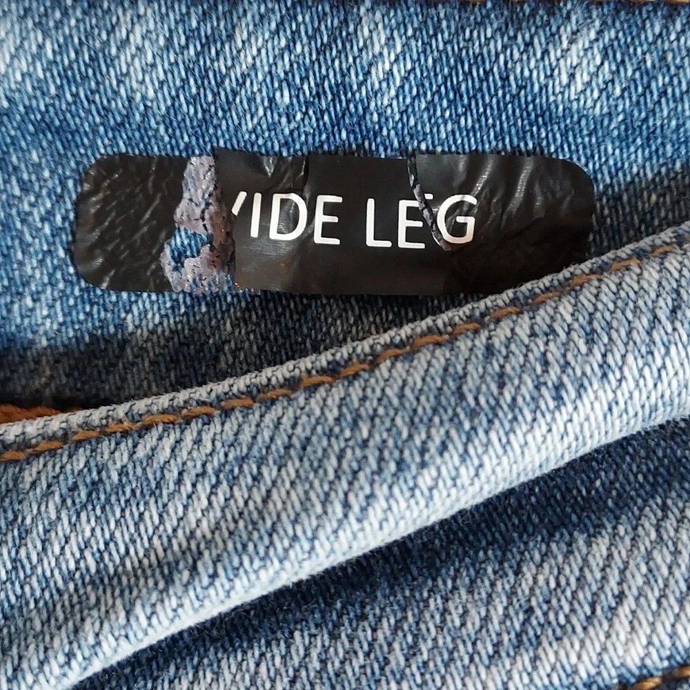 JUDY BLUE WIDE LEG JEANS Size 1 -25 - Picture 8 of 10